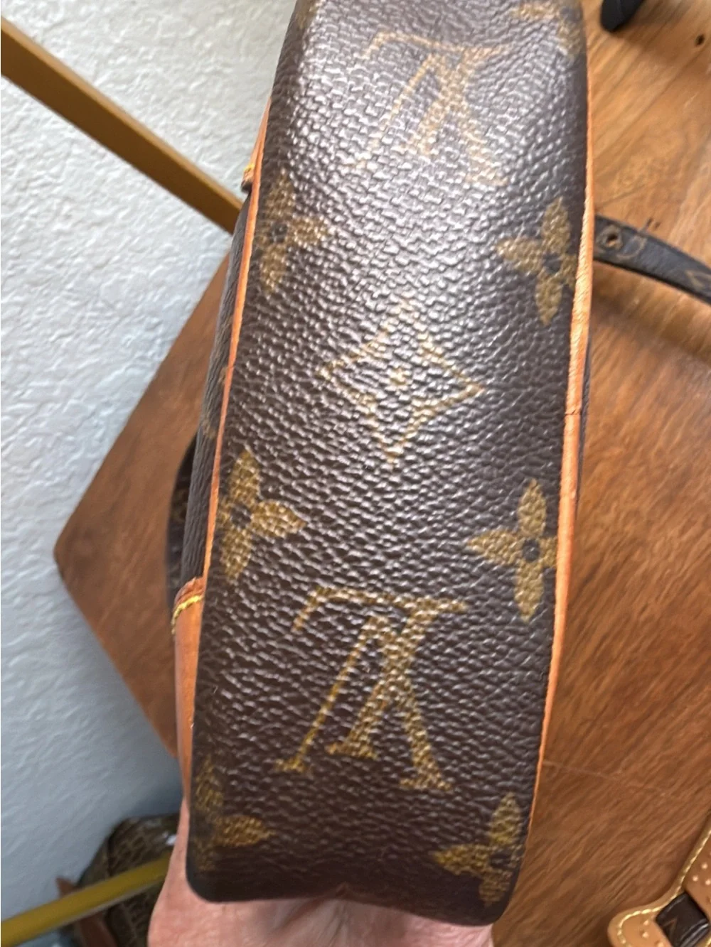 Louis Vuitton Monogram canvas Danube Crossbody Bag Vintage and authenticated